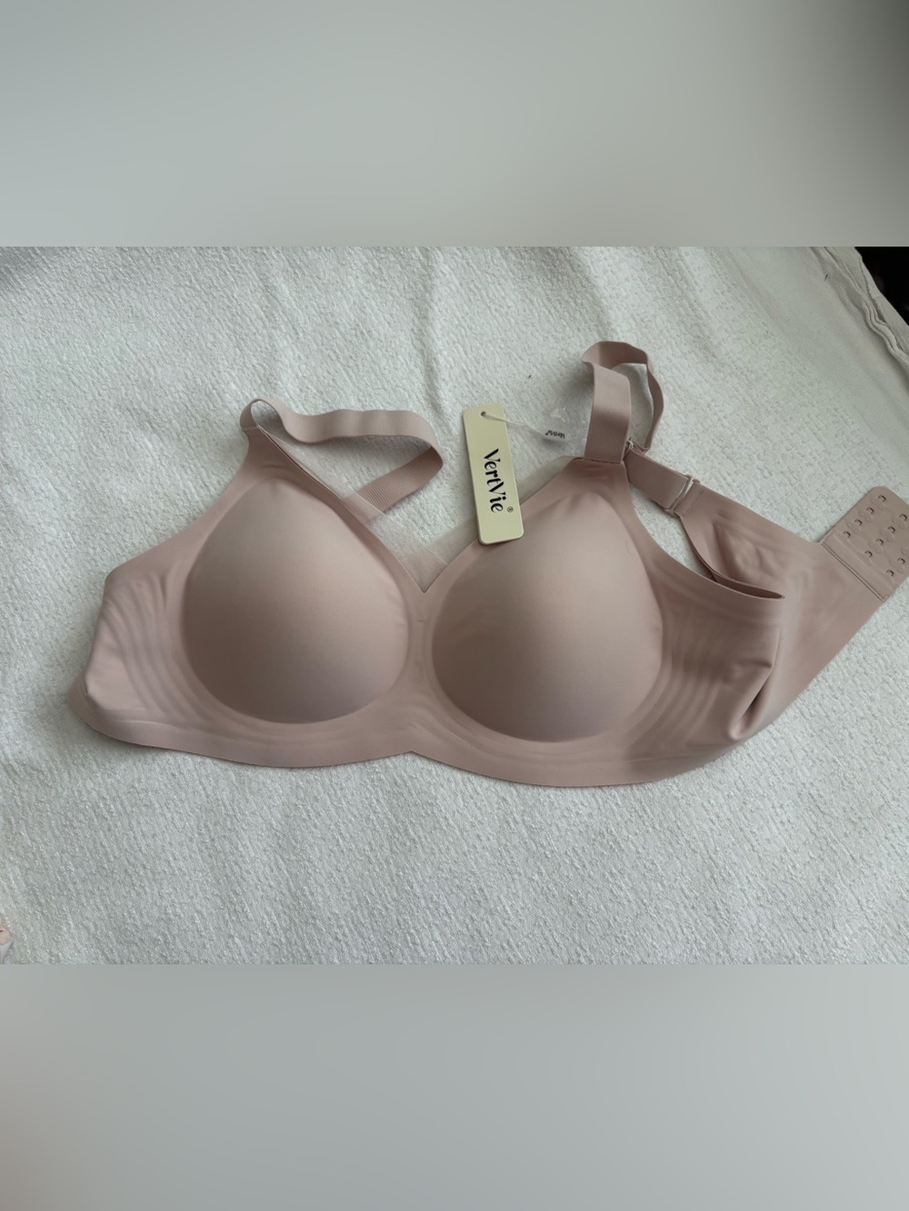 Seamless beige T-Shirt Bra